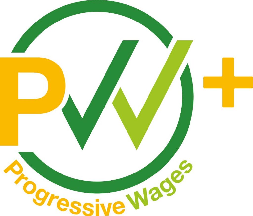 progressive wage mark plus